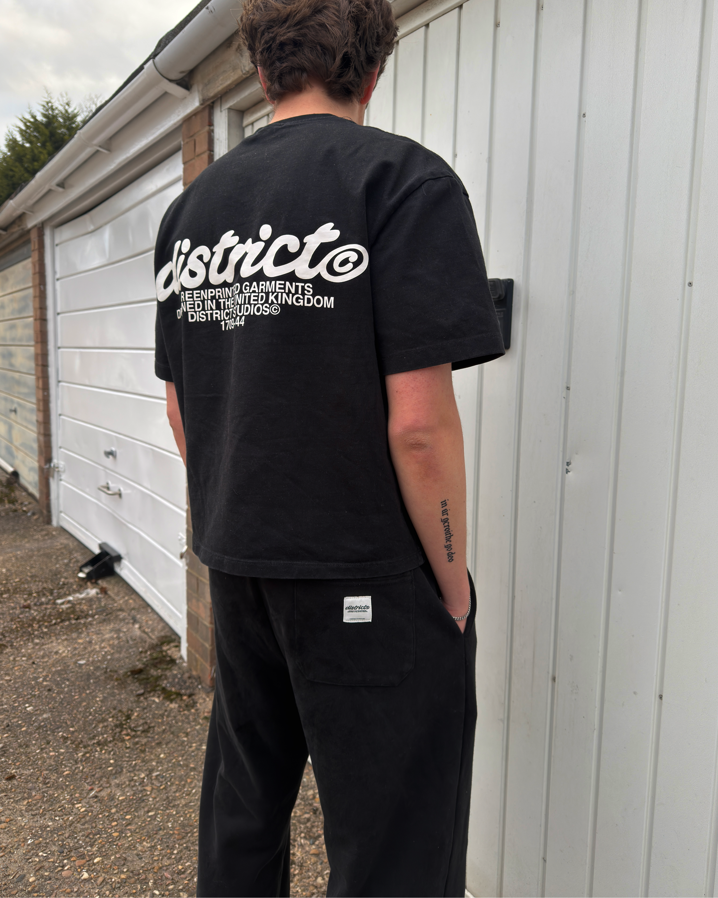 Black Patch Sweatpants