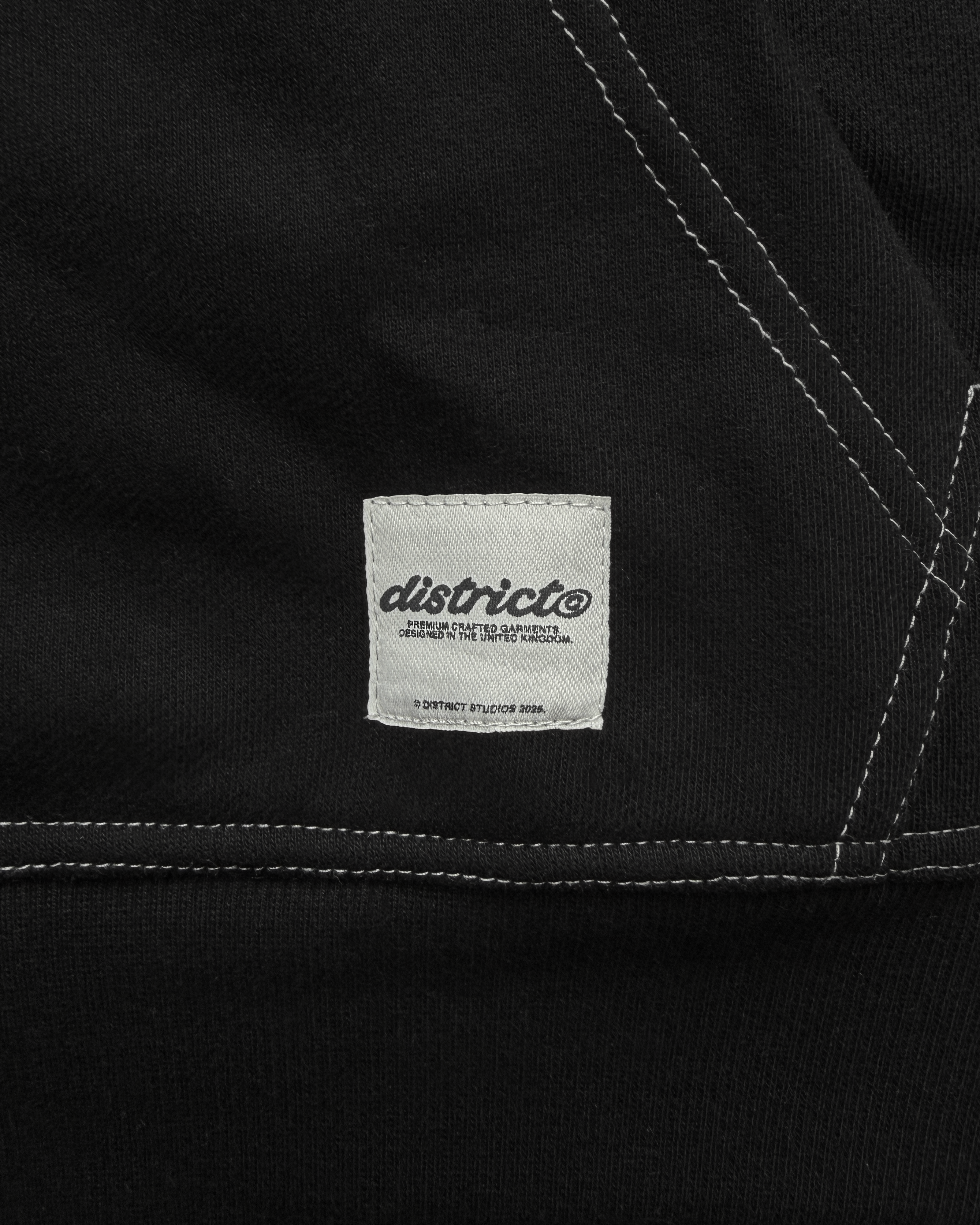 Black Patch Hoodie